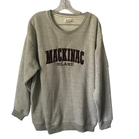 Pacific and Co Sweatshirt Size XL Extra Large Mens Mackinac Cream Gray Extra L - Picture 1 of 8